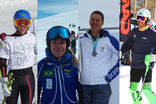 Em ano de Mundiais, jovens esquiadores brasileiros despontam como futuro da modalidade / Foto: Divulgação / CBDN